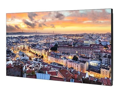 Samsung VH55B-E: 55 Inch 700-Nit Extreme-Narrow Bezel Video Wall Display - angled view