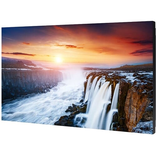Samsung VH55C-R: 55 Inch Razor Thin Bezel Video Wall Display - angled view