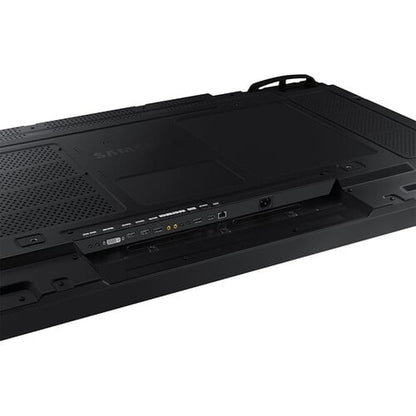 Samsung VH55C-R: 55 Inch Razor Thin Bezel Video Wall Display - ports and connectivity close-up
