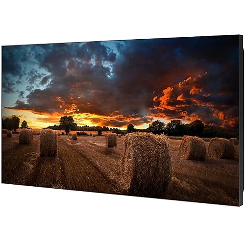 Samsung VM46B-U: 46 Inch 3.5mm Bezel Full HD 24/7 Video Wall Display - angled view
