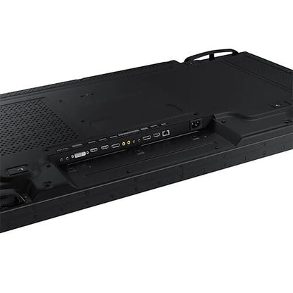 Samsung VM46B-U: 46 Inch 3.5mm Bezel Full HD 24/7 Video Wall Display - ports and connectivity close-up