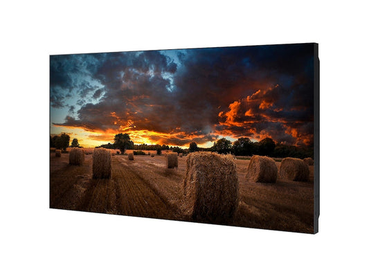 Samsung VM55B-U: 55 Inch 3.5mm Bezel Full HD Video Wall Display - angled view