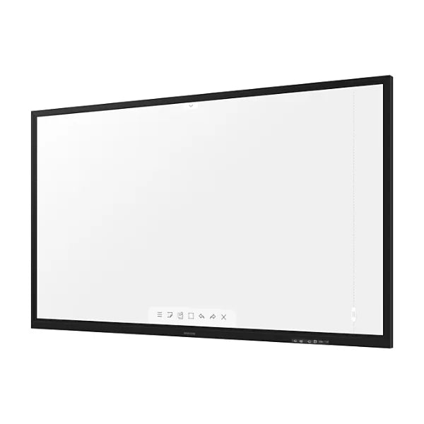 Samsung WM75A: Flip 3 75 Inch 4K UHD Interactive Display - angled view (1 of 2)