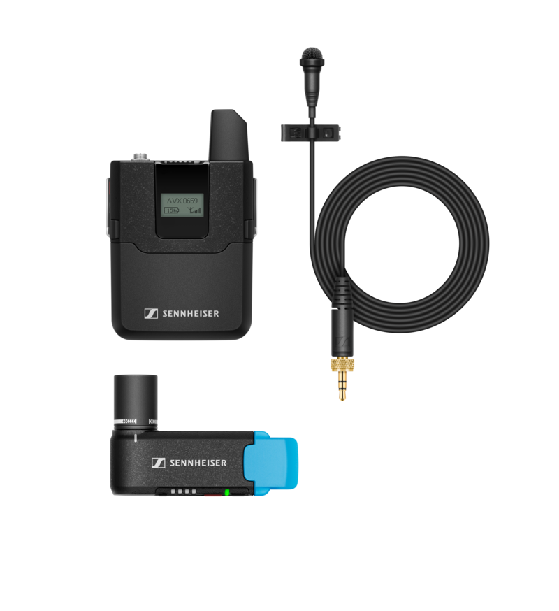 Sennheiser AVX-ME2 Set AVX wireless microphone set - front view