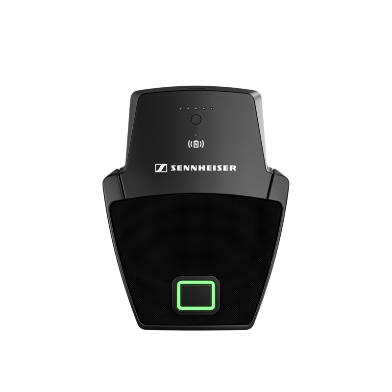 Sennheiser SL DW Boundary 114 wireless table boundary microphone - front view