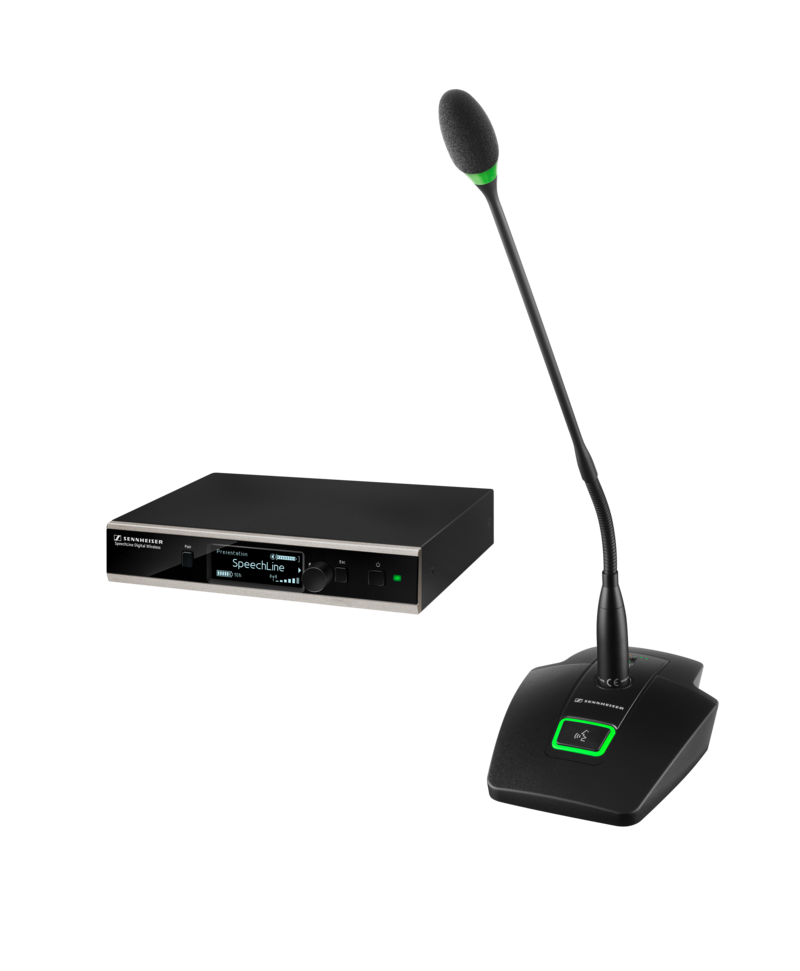 Sennheiser SL DW TS 153 Set wireless table stand set with gooseneck microphone - view 2