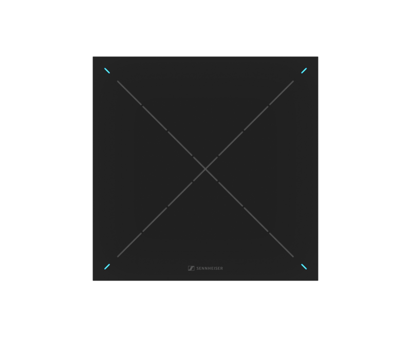 Sennheiser TeamConnect Ceiling 2 ceiling microphone with up to 80 m² coverage - front view