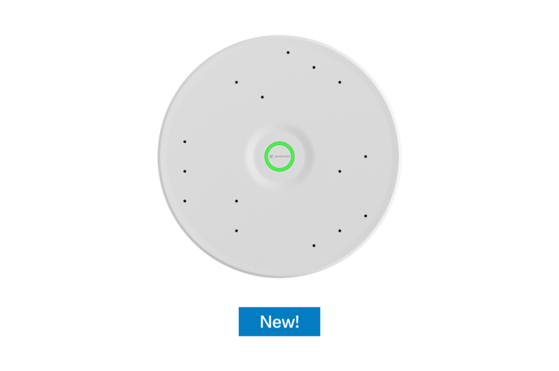 Sennheiser TeamConnect Ceiling M Plus ceiling microphone - front view
