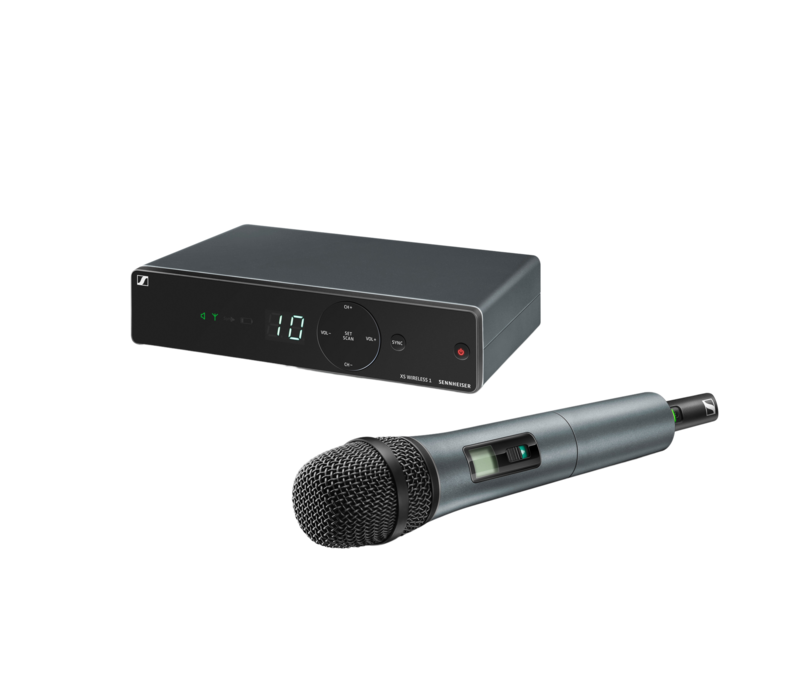 Sennheiser XSW 1-835 XS wireless 1 microphone system - front view