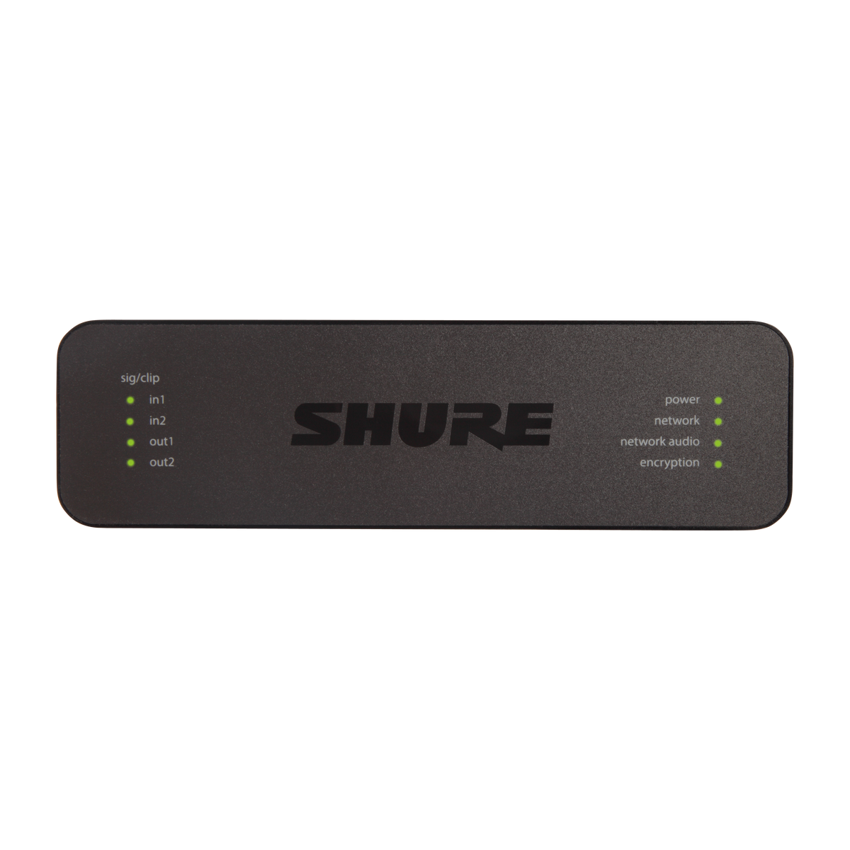 Shure ANI22-BLOCK 2-In 2-Out Analog and Dante Interface, Block - product view 3