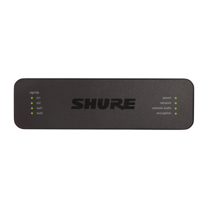 Shure ANI22-BLOCK 2-In 2-Out Analog and Dante Interface, Block - product view 3