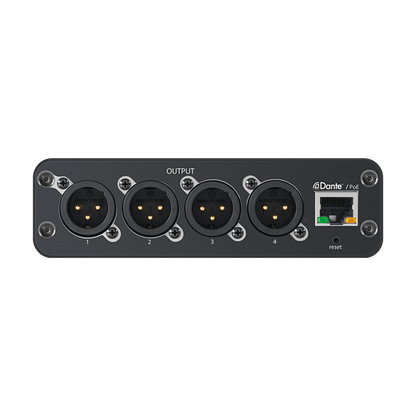 Shure ANI4OUT-XLR 4-Channel Dante to Analog Network Interface, XLR - product view 2