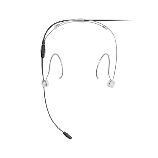 Shure DH5B/O-LM3 DuraPlex Headset Microphone, Black, LEMO3 - front view