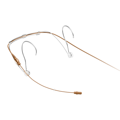 Shure DH5C/O-LM3 DuraPlex Headset Microphone, Cocoa, LEMO3 - product view 2