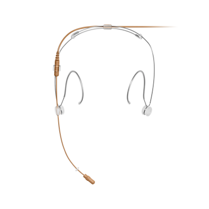 Shure DH5C/O-MTQG DuraPlex Headset Microphone, Cocoa, MTQG - front view