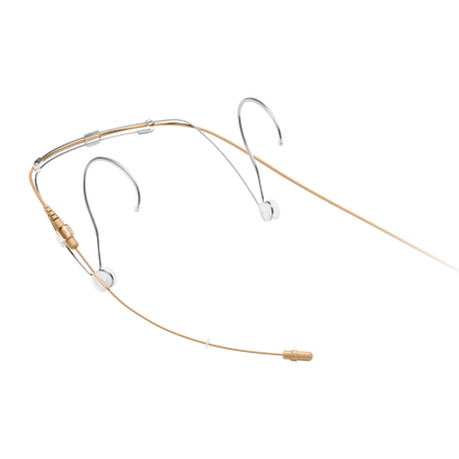 Shure DH5T/O-LM3 DuraPlex Headset Microphone, Tan, LEMO3 - product view 3