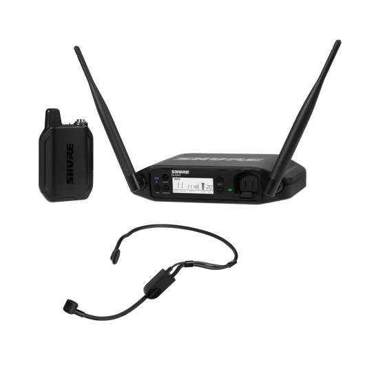 Shure GLXD14+/PGA31-Z3 GLX-D+ Headset System - front view