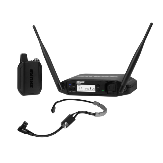 Shure GLXD14+/SM35-Z3 GLX-D+ Headset System - front view