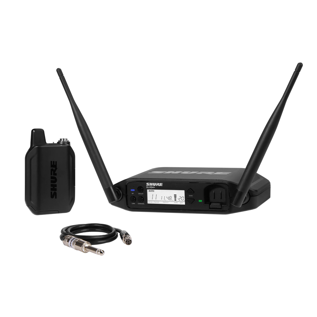 Shure GLXD14+-Z3 GLX-D+ Bodypack System - front view