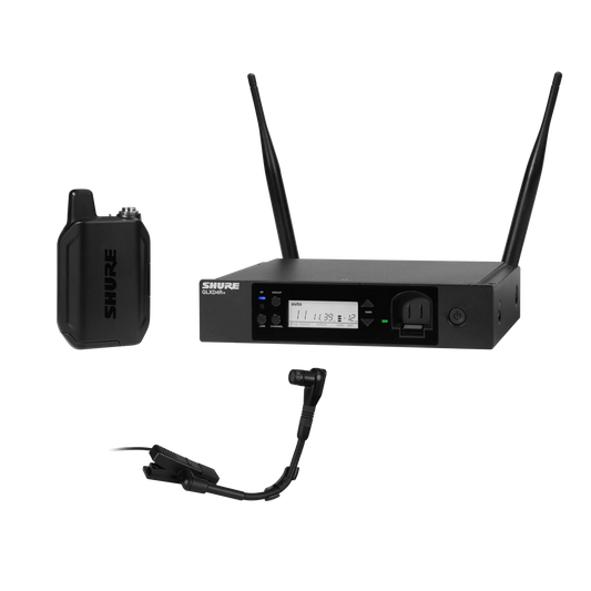 Shure GLXD14R+/B98-Z3 GLX-D+ Rack System - front view