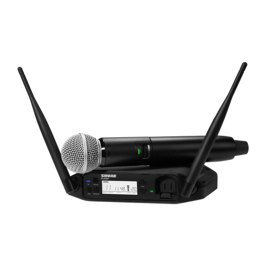 Shure GLXD24+/SM58-Z3 GLX-D+ Handheld System - front view