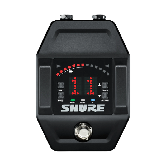Shure GLXD6+-Z3 GLX-D+ Guitar Pedal Receiver - front view