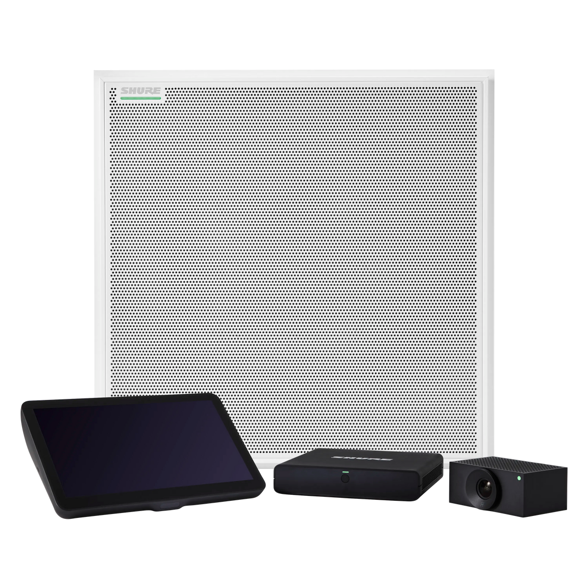 Shure IMXRK70 IntelliMix Room Kit 70 for Large Microsoft Teams Rooms - front view