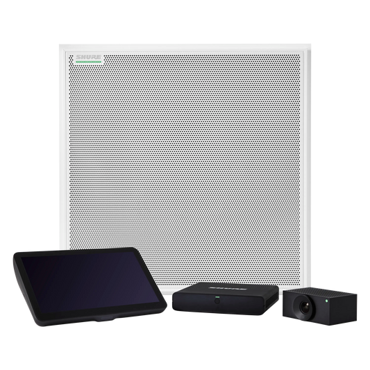 Shure IMXRK70 IntelliMix Room Kit 70 for Large Microsoft Teams Rooms - front view