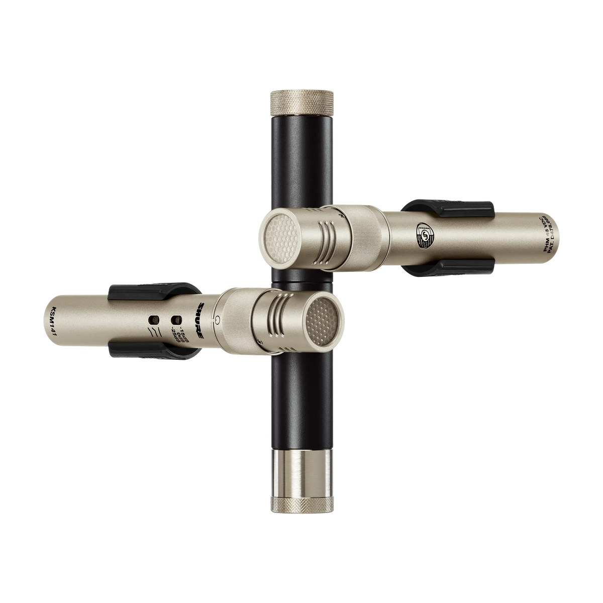 Shure KSM141/SL Stereo Dual Pattern Instrument Microphone Stereo Set - product view 2