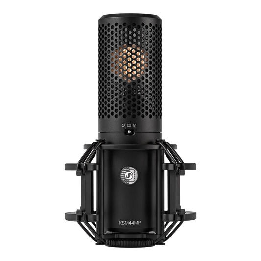 Shure KSM44MP Large Diaphragm Multi-Pattern Condenser Microphone - front view