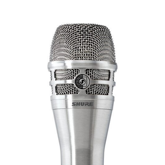 Shure KSM8/N Dualdyne Cardioid Dynamic Vocal Microphone - front view