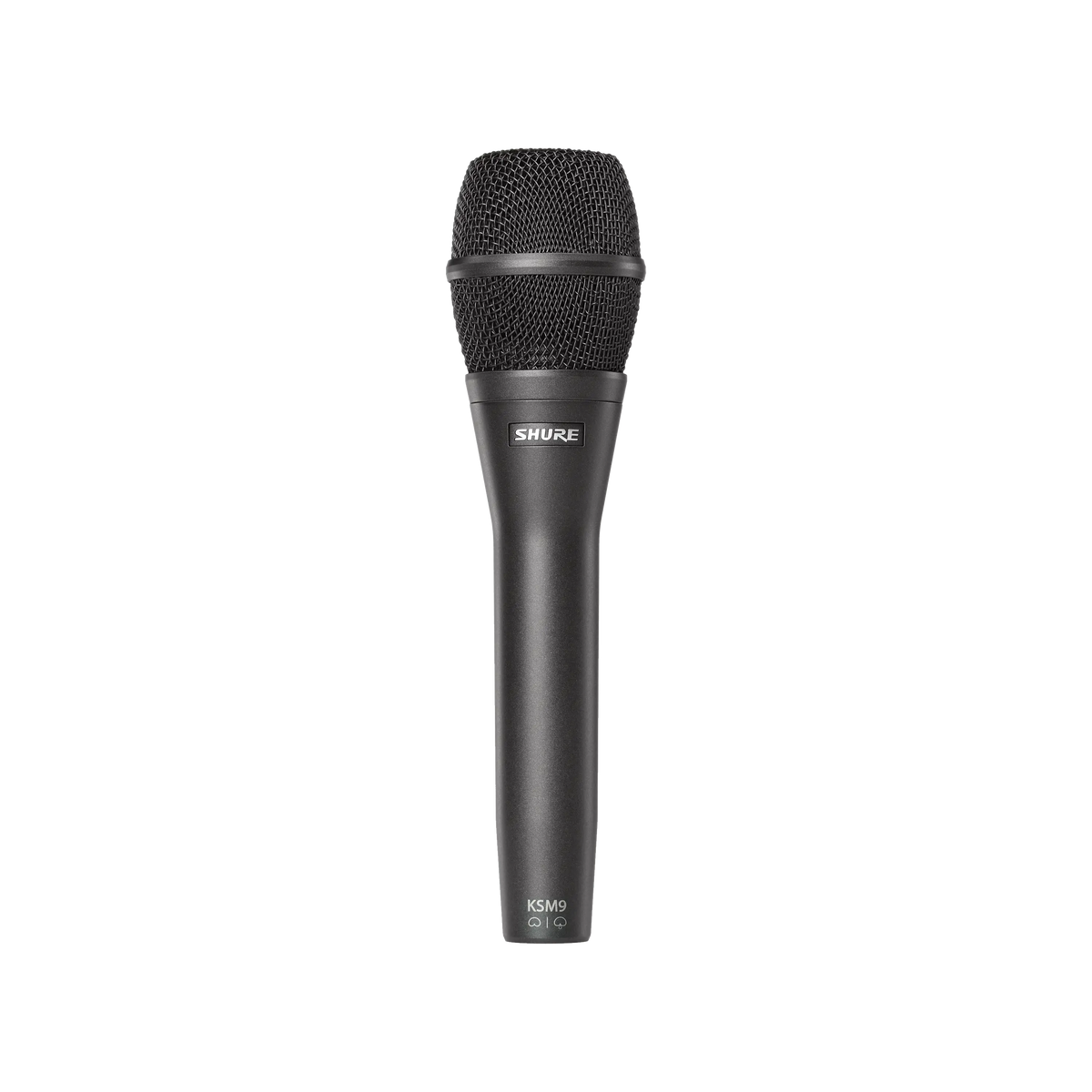 Shure KSM9/CG Condenser Vocal Microphone - front view