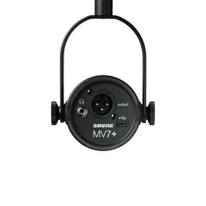 Shure MV7+-K Podcast Microphone - product view 4