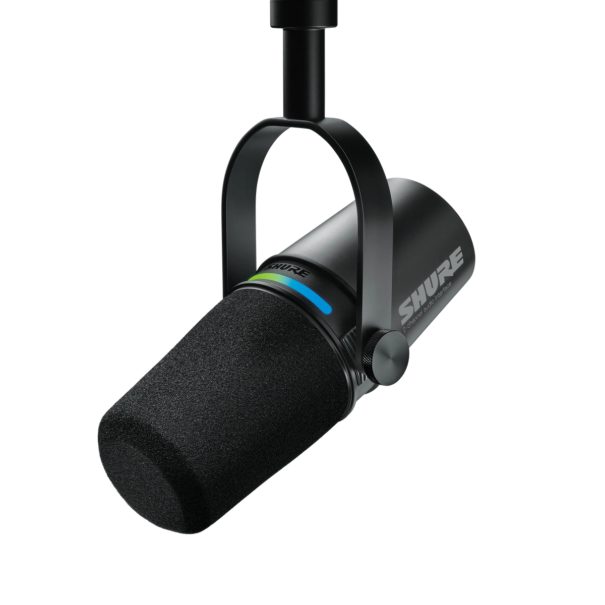 Shure MV7i Smart Microphone & Interface - front view
