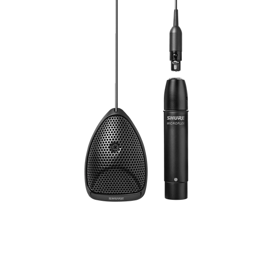 Shure MX391/C Cardioid Miniature Boundary Microphone - front view