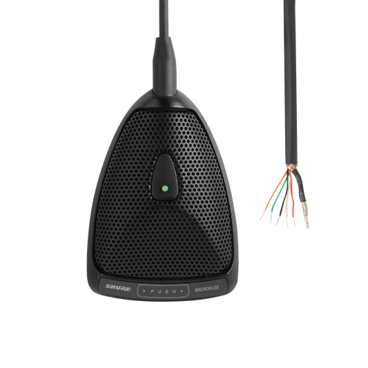 Shure MX392/C Cardioid Boundary Microphone - front view