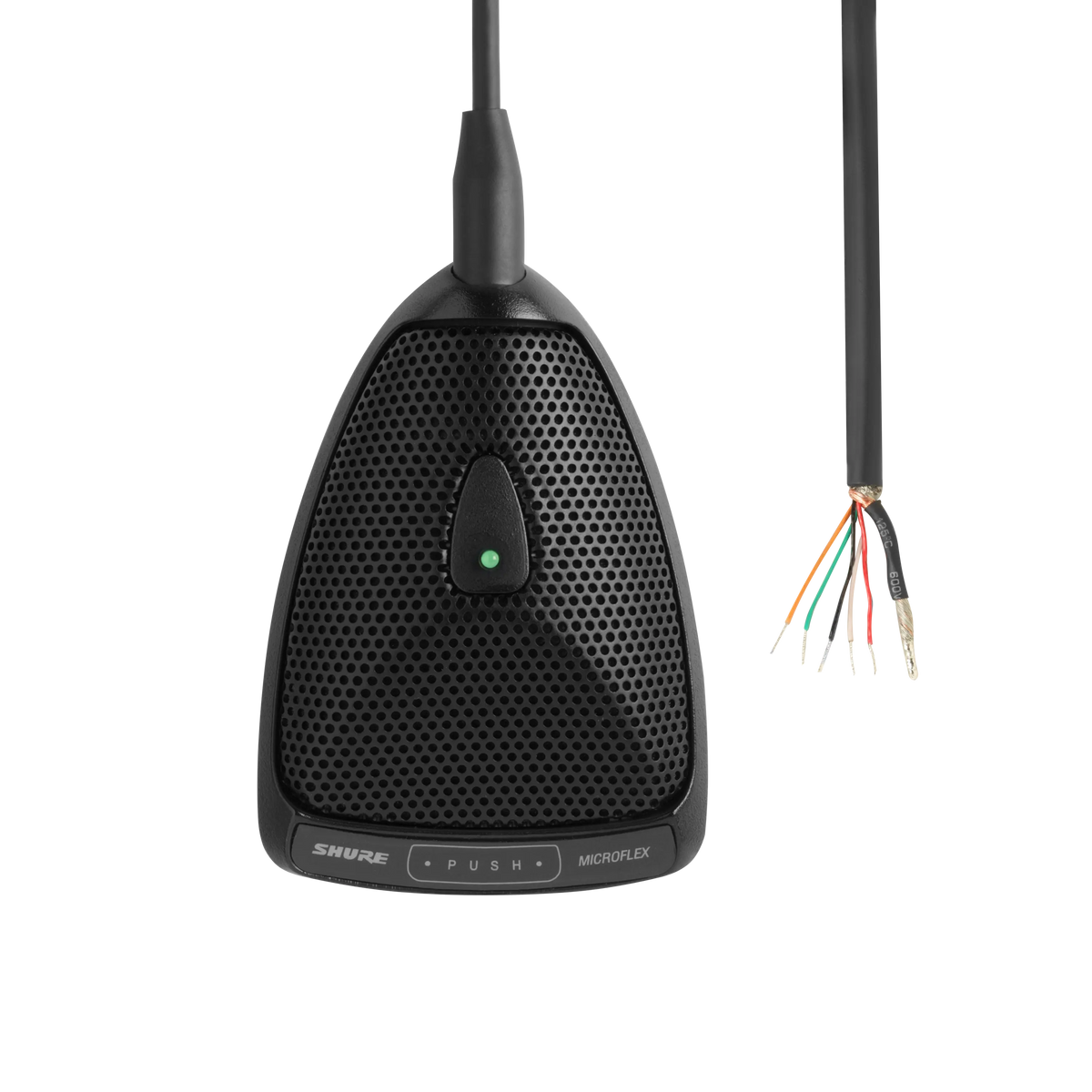 Shure MX392/O Omnidirectional Boundary Microphone - front view