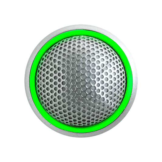 Shure MX395AL/BI-LED Bidirectional Low Profile Boundary Microphone - front view