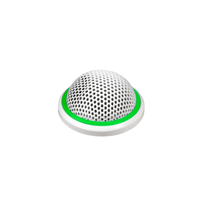 Shure MX395W/C-LED Cardioid Low Profile Boundary Microphone, White - product view 2