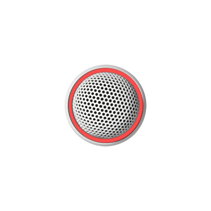 Shure MX395W/O-LED Omnidirectional Boundary Microphone, White - product view 3