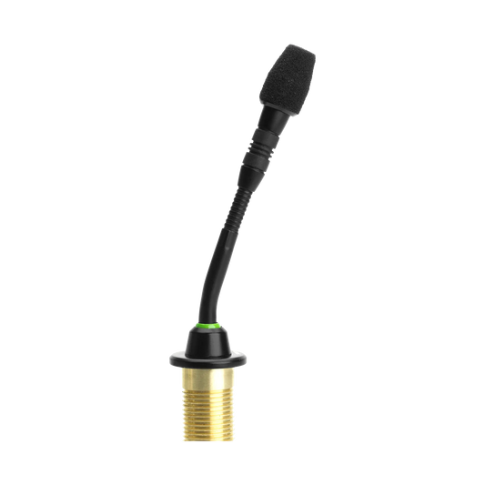 Shure MX405/C 5 Inch Cardioid Gooseneck Microphone - front view