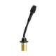 Shure MX405/S 5 Inch Supercardioid Gooseneck Microphone - front view - view 1