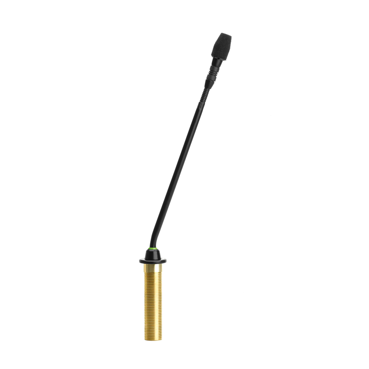 Shure MX410/N 10 Inch Gooseneck Microphone, No Capsule - front view