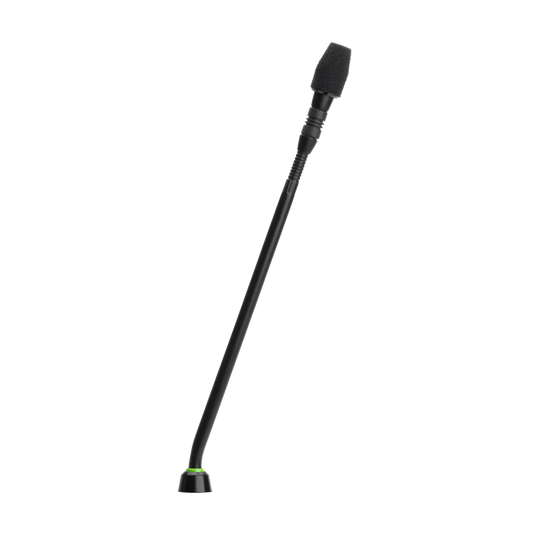 Shure MX410LP/S 10 Inch Supercardioid Gooseneck Microphone - front view