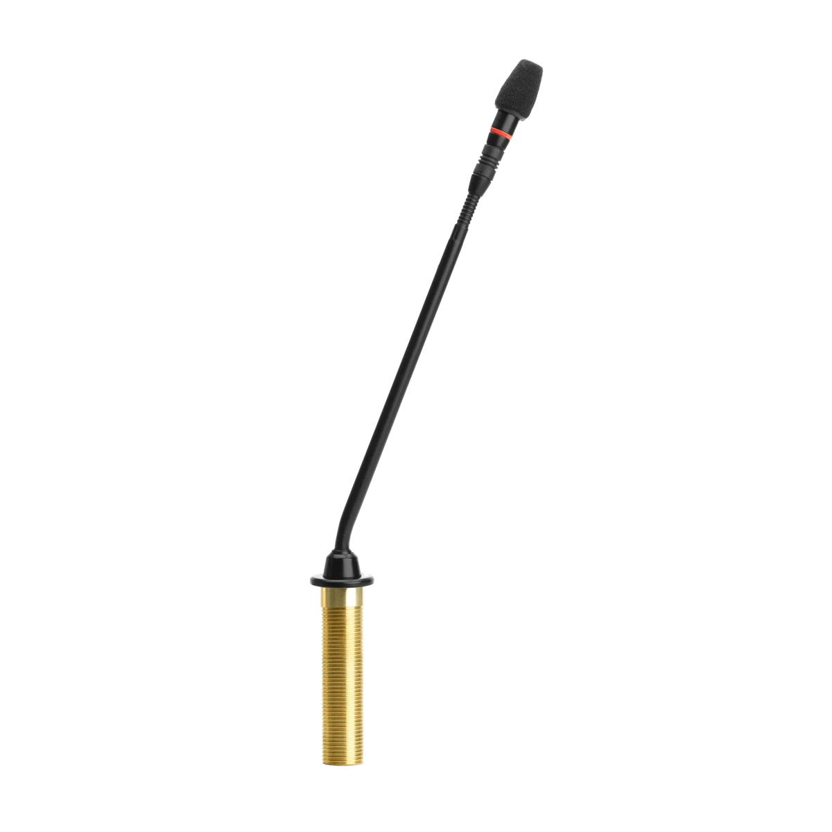 Shure MX410R/C 10 Inch Cardioid Gooseneck Microphone - front view