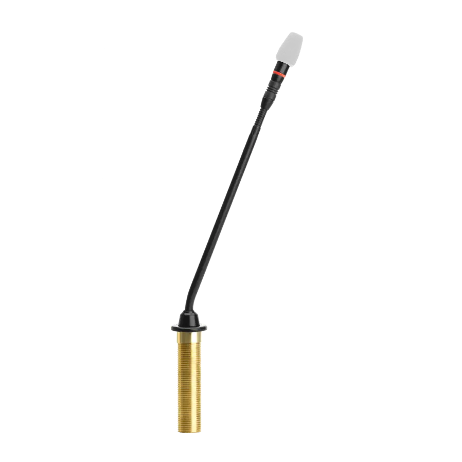 Shure MX410R/N 10 Inch Gooseneck Microphone, No Capsule - product view 2