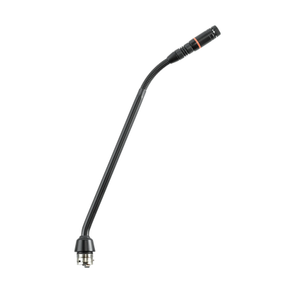 Shure MX410RLP/C 10 Inch Cardioid Gooseneck Microphone - front view