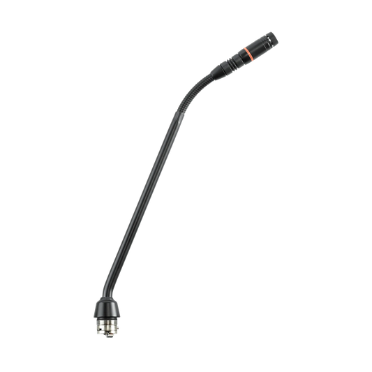 Shure MX410RLP/C 10 Inch Cardioid Gooseneck Microphone - front view