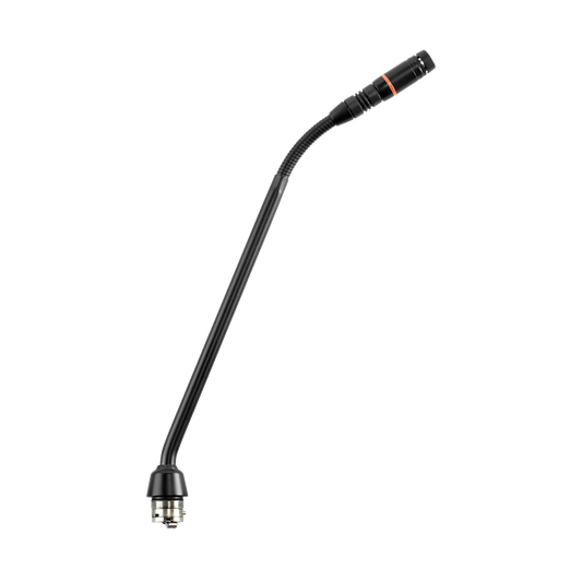 Shure MX410RLP/S 10 Inch Supercardioid Gooseneck Microphone - front view