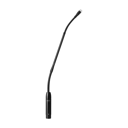 Shure MX412/N 12 Inch Gooseneck Microphone, No Capsule - front view